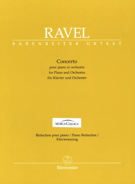 RAVEL - Concerto