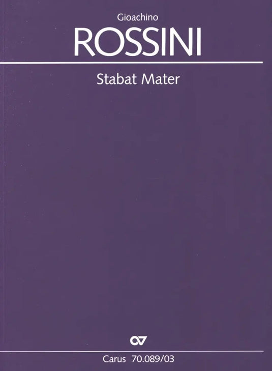 ROSSINI - Stabat Mater