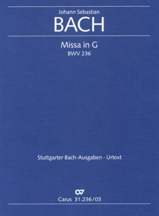 BACH - Missa in G BWV 236