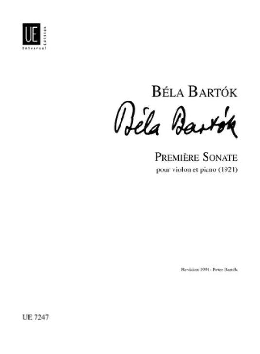 BARTOK - Première Sonate