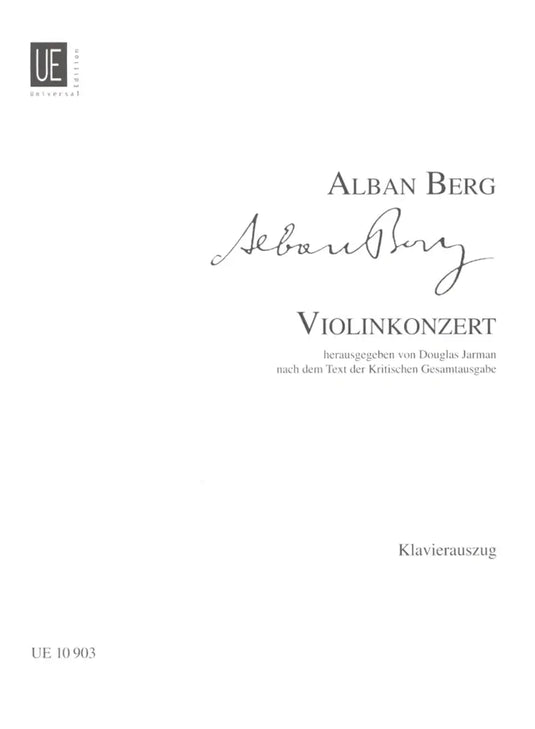 BERG - Violinkonzert