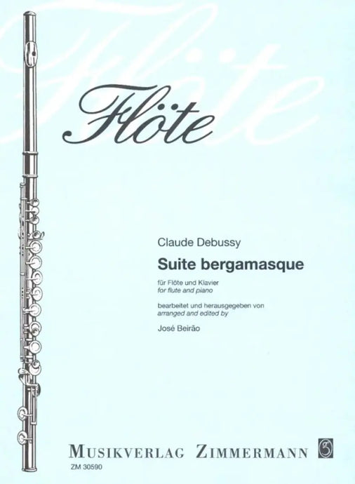 DEBUSSY - Suite Bergamasque for Flute and Piano