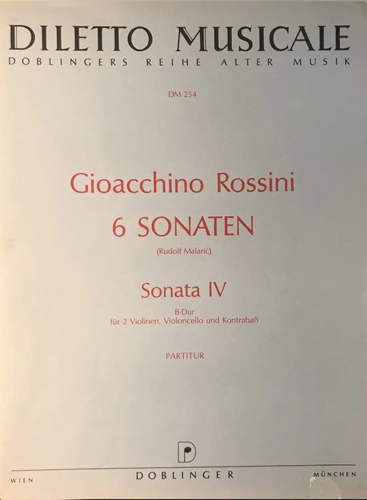 Rossini - Sonata IV B-Dur