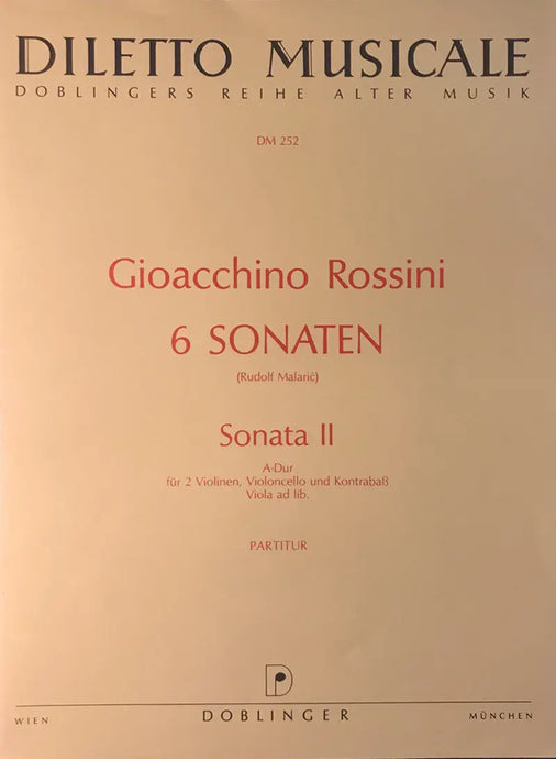 Rossini - Sonata II A-Dur