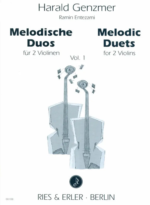 GENZMER - MELODISCHE DUOS VOL.1