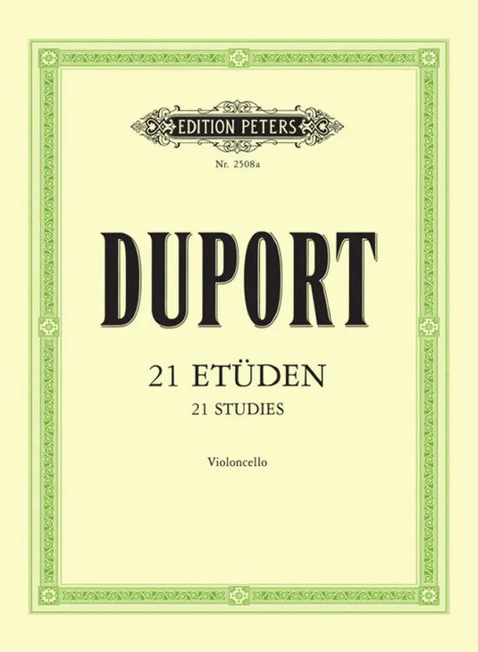 DUPORT - Etudes(21)