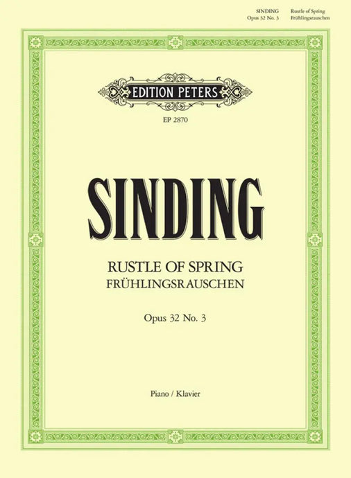 SINDING - Fruhlingsrauschen Op.32/3