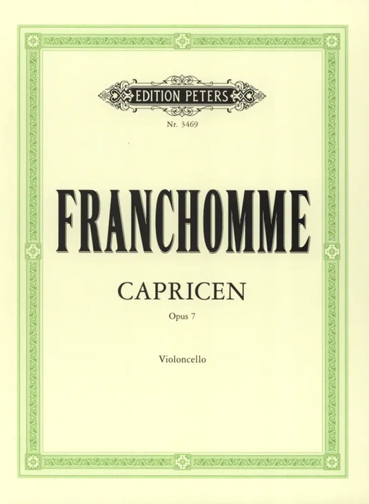 FRANCHOMME - Capricen opus 7