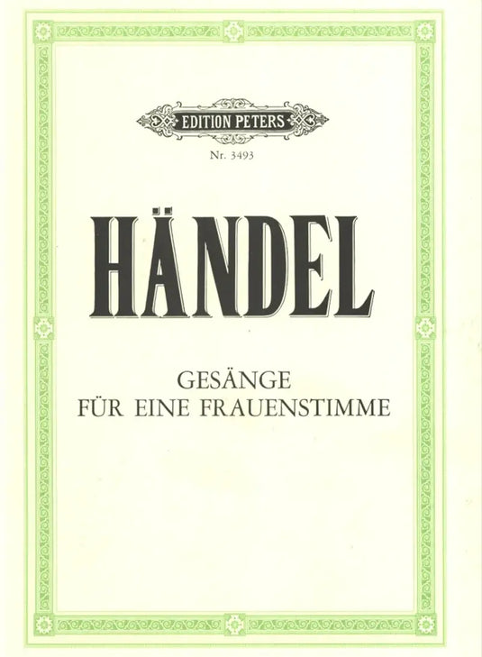 HANDEL - 30 Gesänge aus Opern und Oratorien