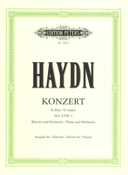 HAYDN - Konzert G major Hob. XVIII:4