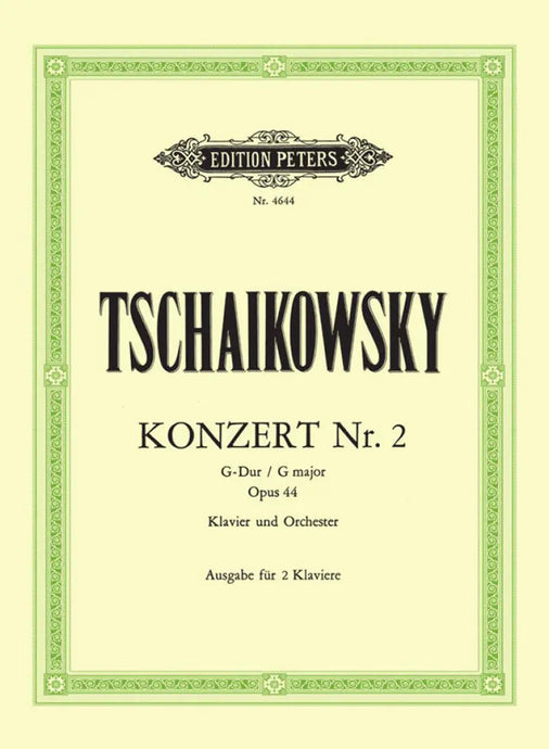 TSCHAIKOWSKI - Concert Nr. 2 in G Opus 44