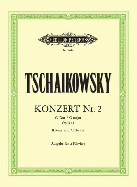 TSCHAIKOWSKI - Concert Nr. 2 in G Opus 44