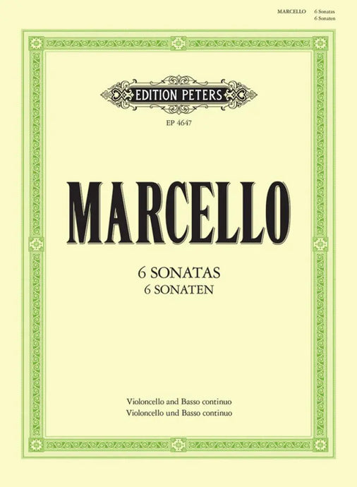MARCELLO - 6 Sonatas