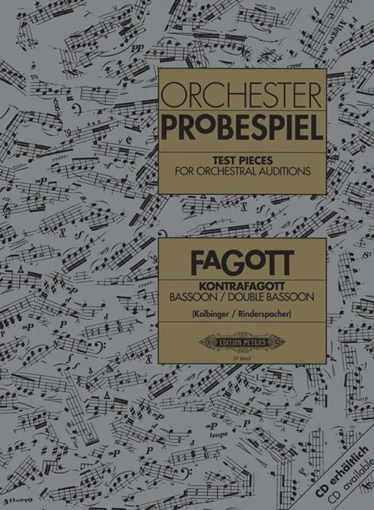 ORCHESTER PROBESPIEL - Fagotto e Controfagotto