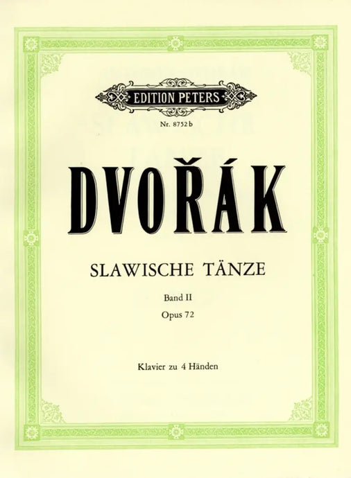 DVORAK - Slavische Tanze Op.72