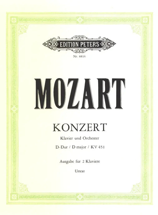 MOZART - Concerto No.16 in D K451