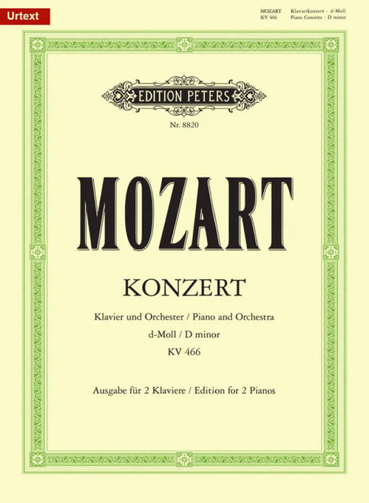 MOZART - Concerto No.20 In D Minor K.466