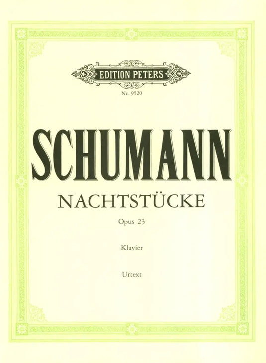 SCHUMANN - Nachtstucke Op.23