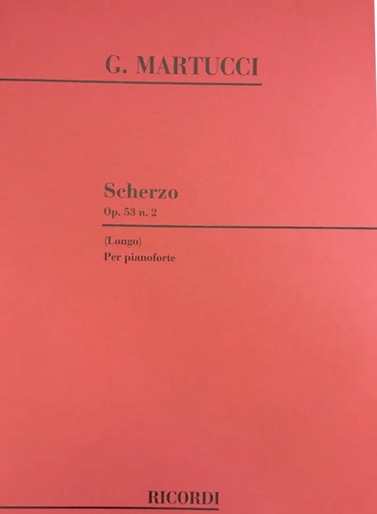 MARTUCCI - Scherzo Op.53 N.2