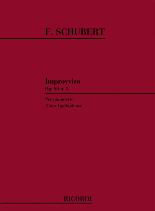 SCHUBERT - Improvvisi Op. 90 D. 899: N. 2