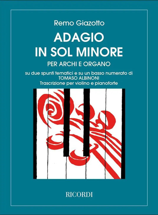 ALBINONI - GIAZOTTO - Adagio in sol minore Violino e Piano