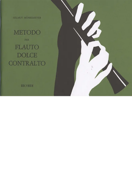 MONKEMEYER - Metodo Per Flauto Dolce Contralto