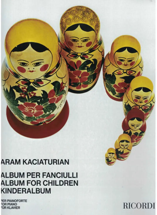 KACIATURIAN - Album Per Fanciulli. Fasc. I