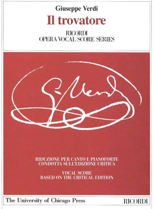 VERDI - Il Trovatore - Based on the Critical Edition