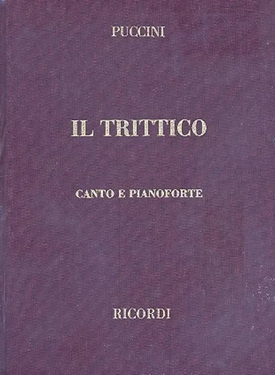 PUCCINI - Il Trittico