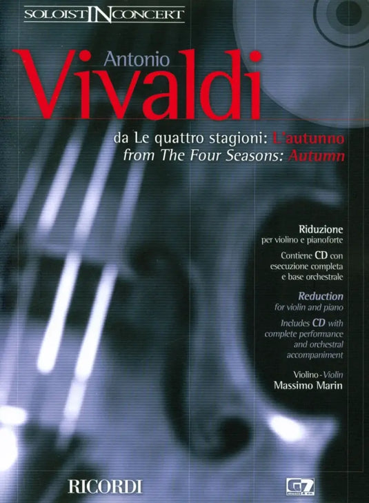 VIVALDI - L'autunno, da Le quattro stagioni + CD