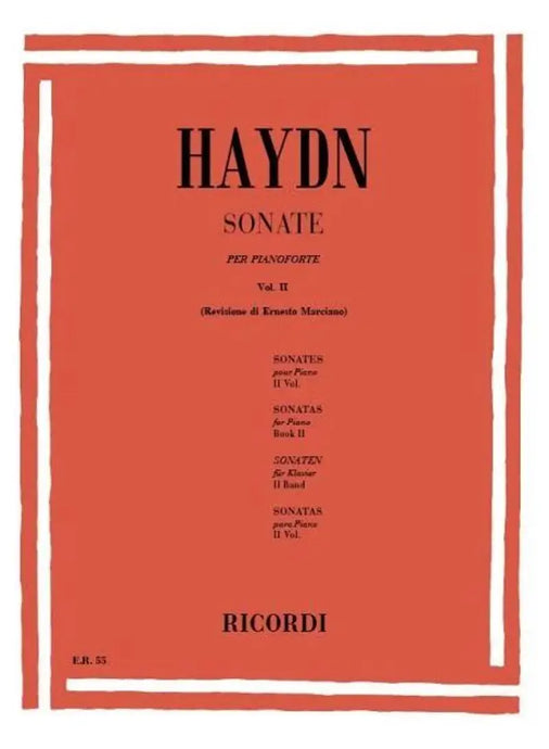 HAYDN - Sonata per Pianoforte Hob. XVI. Vol. II