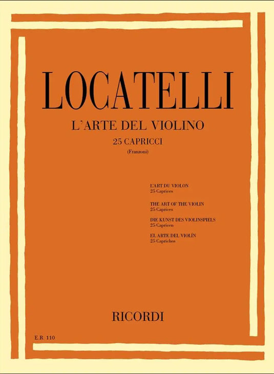 LOCATELLI - L'Arte Del Violino Opus 3