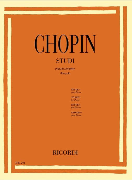 CHOPIN - STUDI - Ricordi