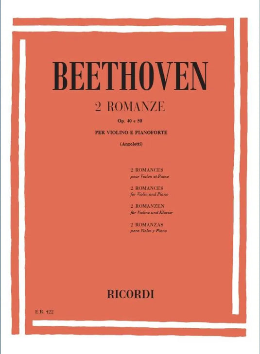 BEETHOVEN - 2 Romanze Op. 40 e 50