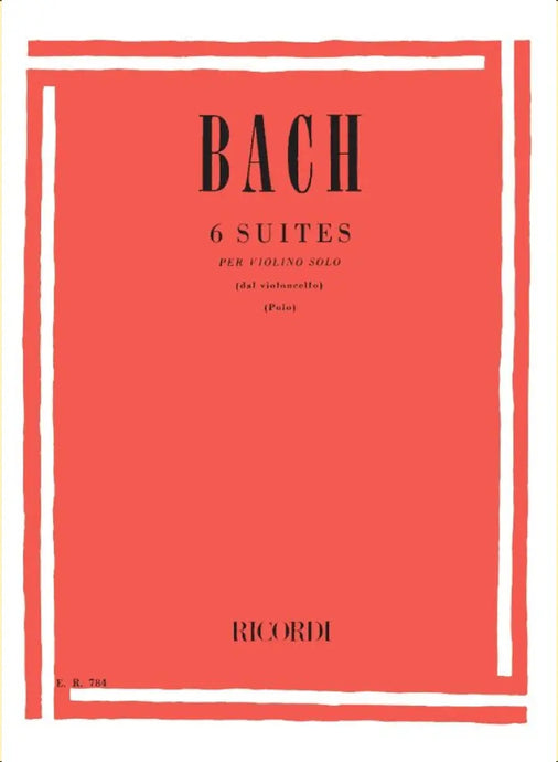 BACH - 6 Cello Suites - Violin Solo