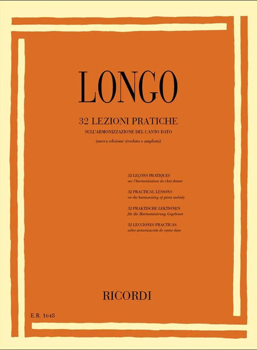 LONGO - 32 Lezioni Pratiche