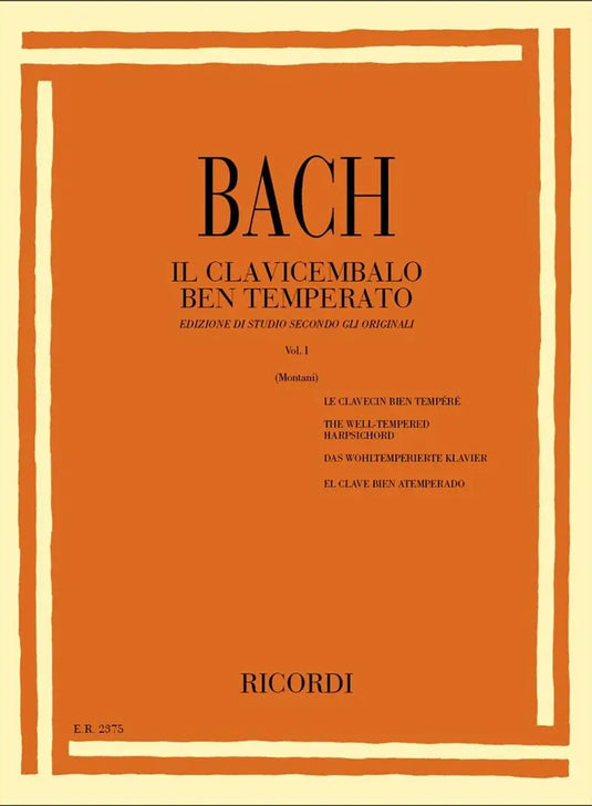 BACH - Il Clavicembalo Ben Temperato Vol.1 (Copia)