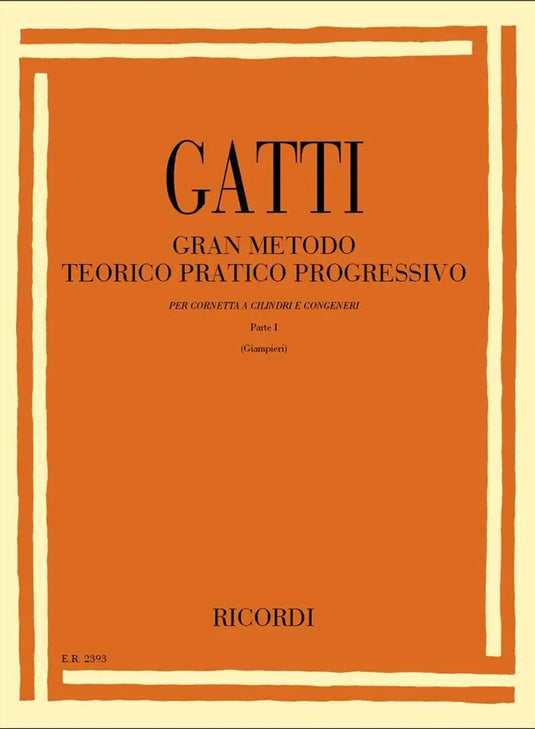 GATTI - Gran Metodo Teorico Pratico Progressivo - Parte I