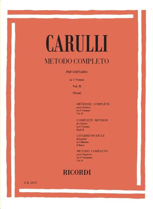 CARULLI - Metodo Completo in 3 volumi - Vol.2