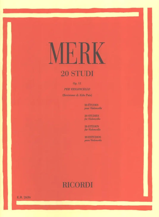 MERK - 20 Studi op.11