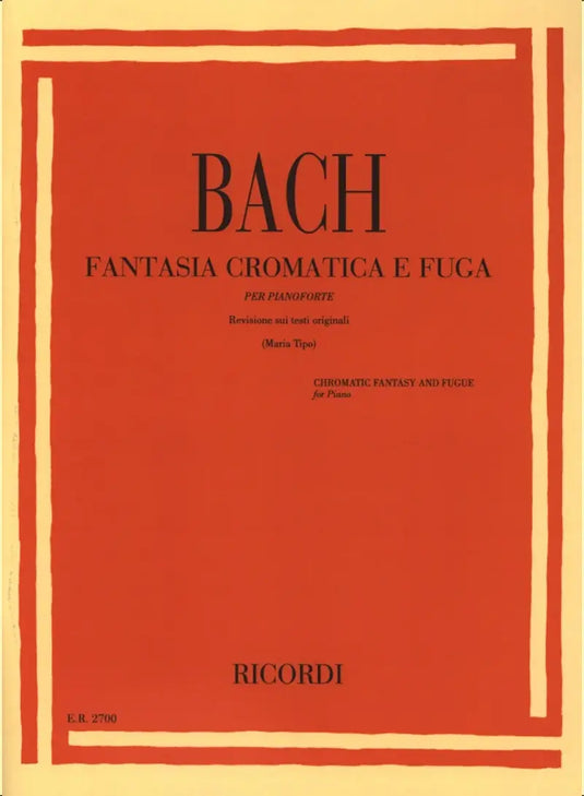 BACH - Fantasia Cromatica E Fuga Bwv 903