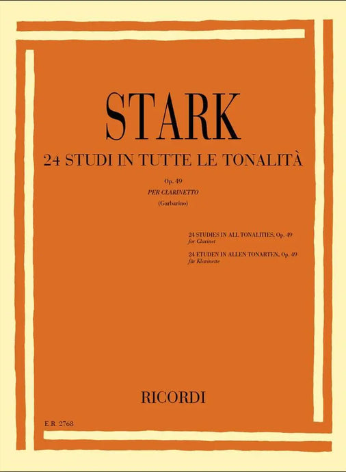 STARK - 24 Studi in Tutte le Tonalità op.49