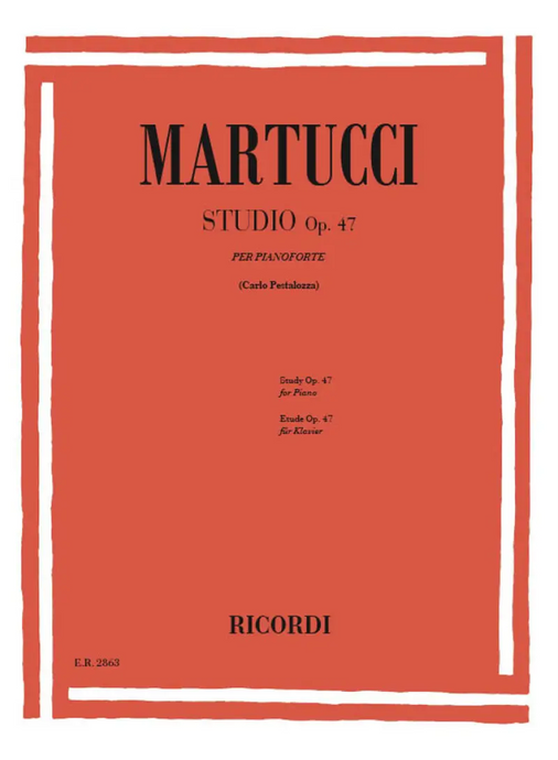 MARTUCCI - Studio Op.47