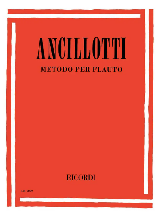 ANCILLOTTI - Metodo Per Flauto