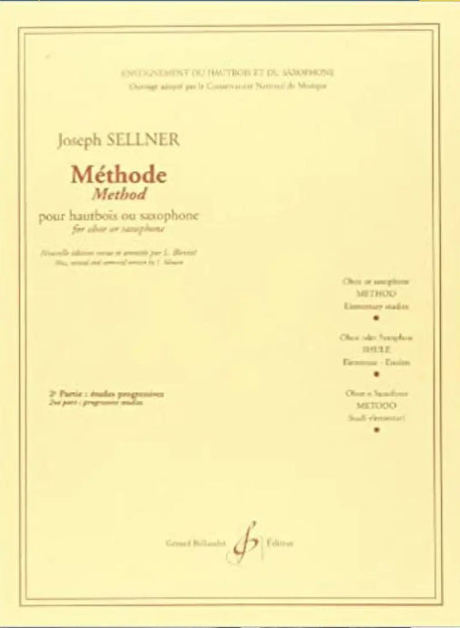 SELLNER - Method 2nd part: Progressive Studies