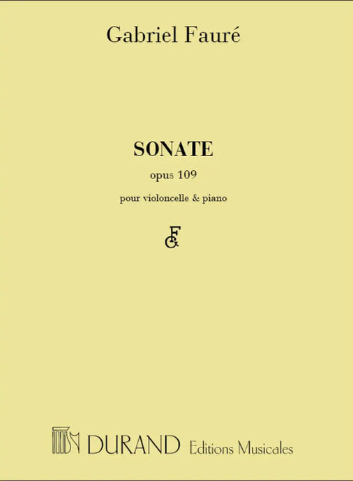 FAURE - Sonate op.109