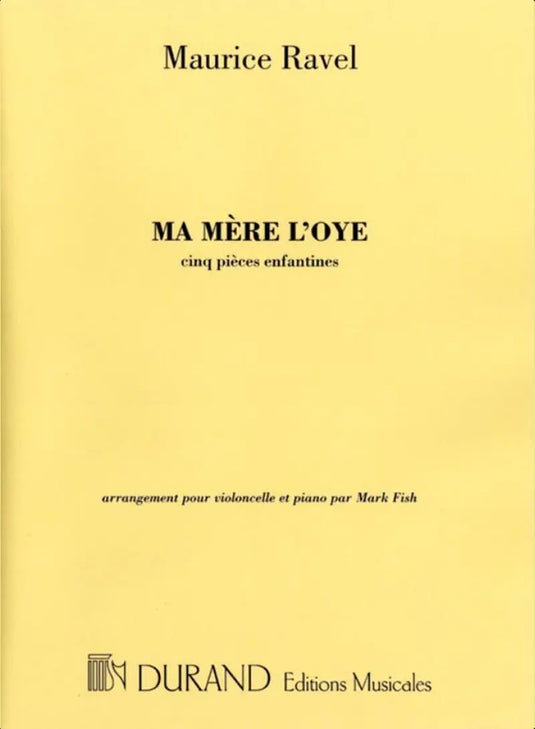 RAVEL - Ma Mere L'Oye - Cello e Piano