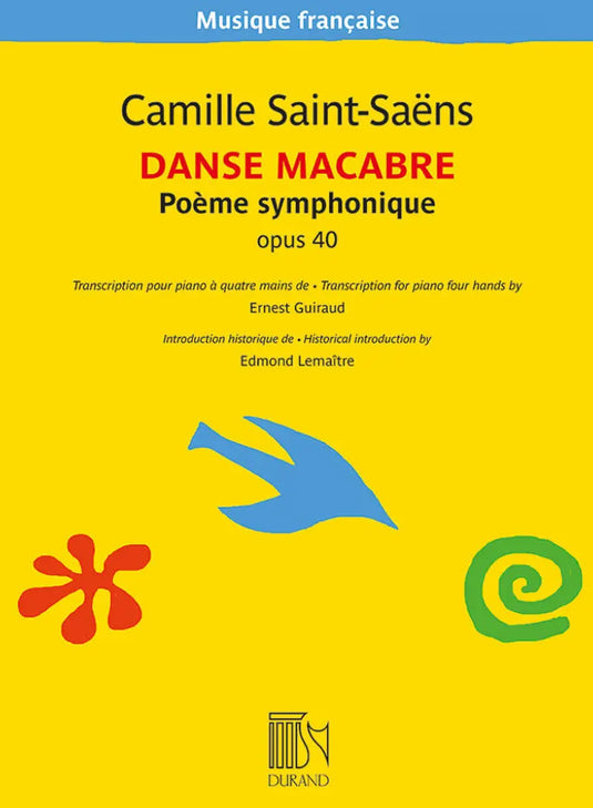 SAINT-SAENS - Danse Macabre - Poeme Symphonique OP.40 piano a 4 mani