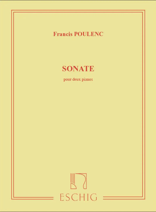 POULENC - Sonate pour deux pianos