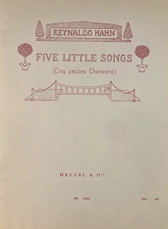 HAHN - Five Little Songs